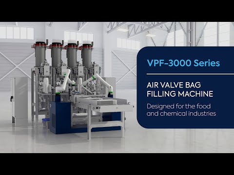 Air valve bag filling machine | VPF-3000 SERIES