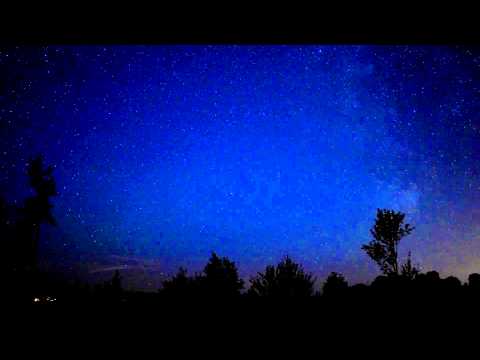 Meteor shower 2015 - sweden