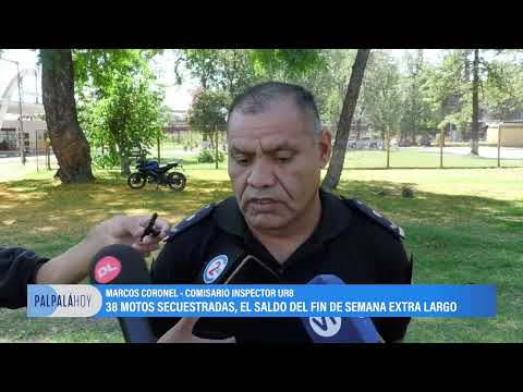 Operativos policiales del fin de semana largo en Palpalá