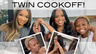 Which Twin Is Better at Cooking? | COOK OFF