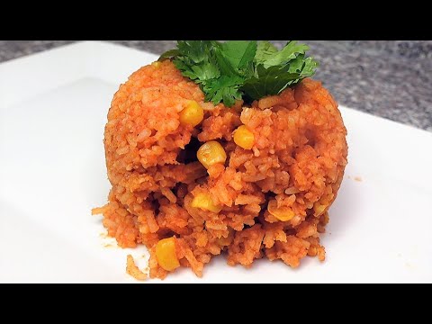 Arroz Rojo Con Elote, Super Delicioso