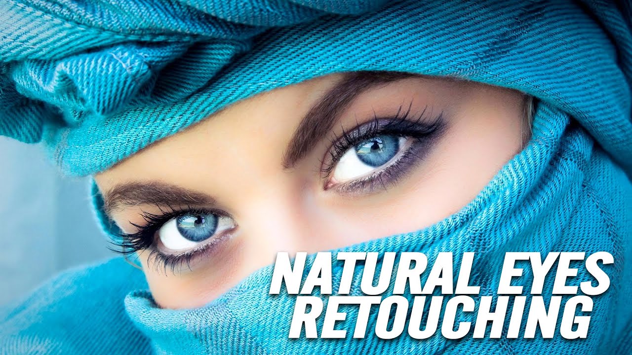 Seamless eye retoucing for Natural look