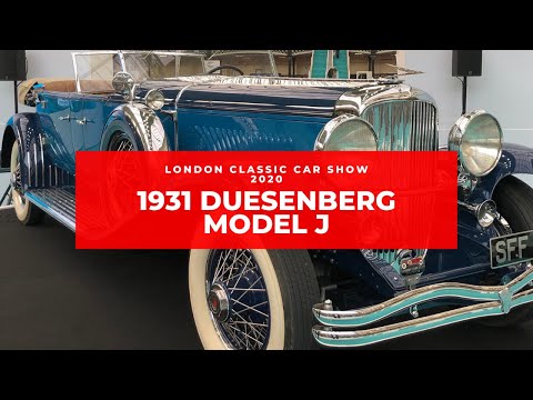 London Classic Car Show 2020 - 1931 Duesenberg Model J
