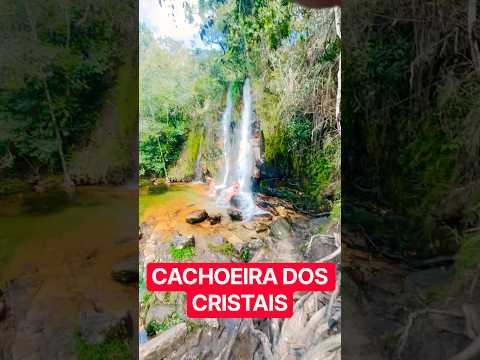 VOCÊ CONHECE ESSE PARAÍSO NA CHAPADA DOS VEADEIROS? 😍💦 CACHOEIRA DOS CRISTAIS 🇧🇷