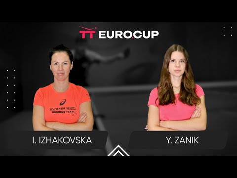 19:15 Inha Izhakovska - Yulianna Zanik 25.08.2025 TT Euro.Cup Women Ukraine Star TABLE 3