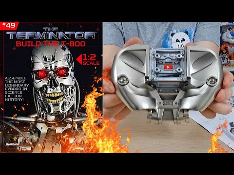 Build The Terminator T-800 Issue 49 - Assembling The Pelvis (Speed Build)