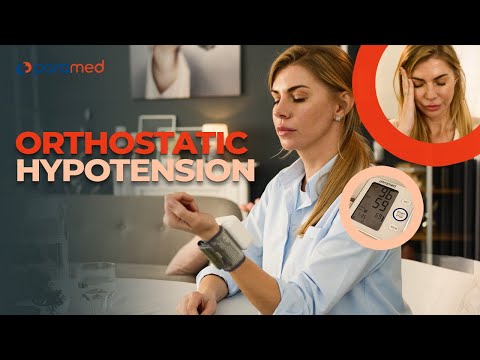 What to do if I feel dizzy when I stand up? Postural hypotension management