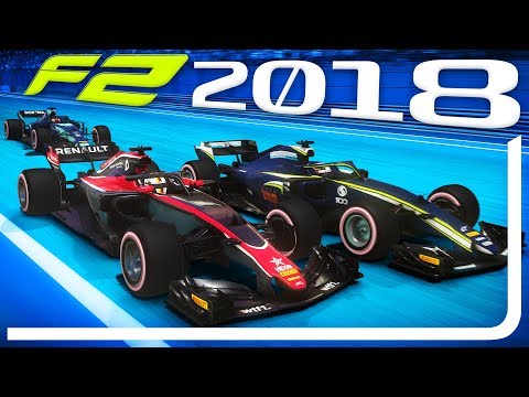FORMULA 2 GAMEPLAY IN F1 2018 GAME? Video
