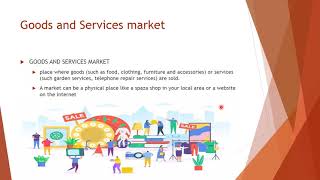 ECONOMIC AND  MANAGEMENT SCIENCES   Goods and services market
