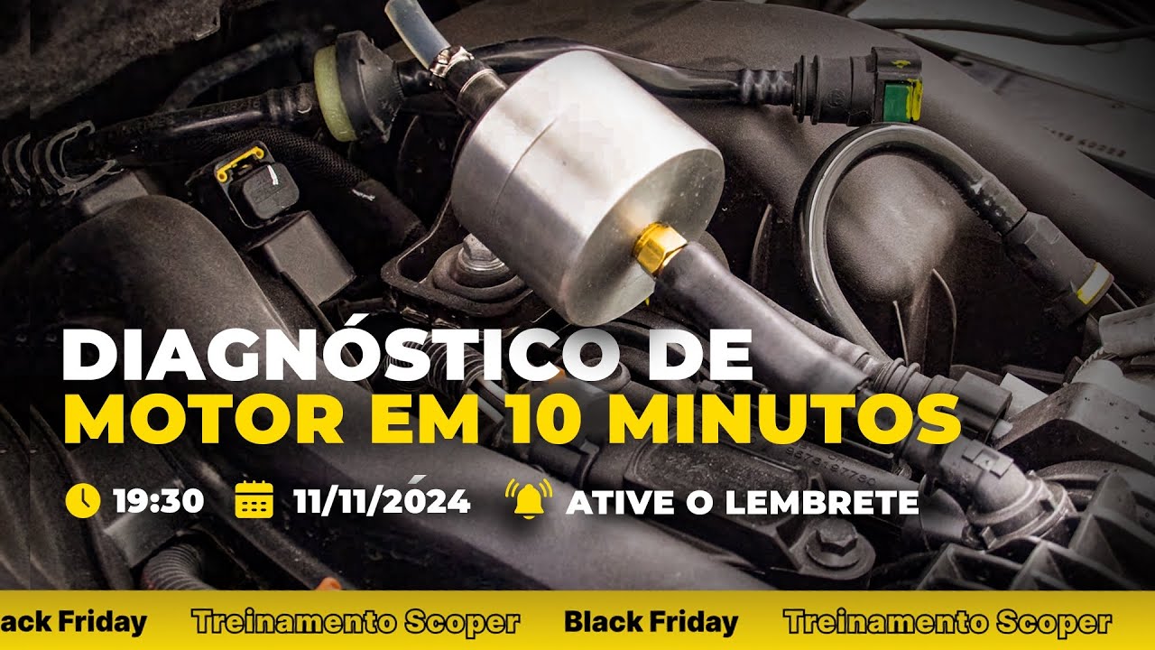 Diagnóstico de MOTOR em 10 minutos, SEM PRECISAR DESMONTAR NADA?