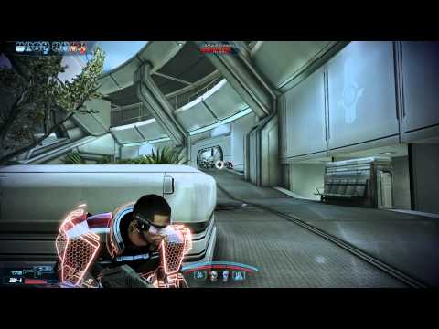 Let's Play: Mass Effect 3 (PC) 1080p - Insanity - Male Sentinel - Part 9 - Grissom Academy