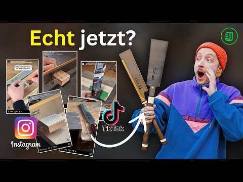 PERFEKT SÄGEN in Sekunden?! 😲👉 Ganz ehrlich, diese VIRALEN JAPANSÄGEN sind... 🤫 | Jonas Winkler