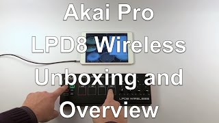 Video thumbnail for Akai Pro LPD8 Wireless - Unboxing and Pairing Overview by noterepeat