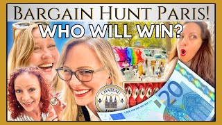 €20 Antique Challenge: Paris Flea Market SHOWDOWN! Who will win? 🏰 ❤️