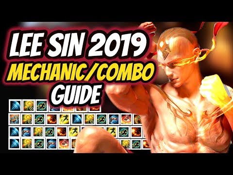 LEE SIN MECHANICS/COMBOS GUIDE 2020 | Slow Motion Step-By-Step INTRODUCTION - League of Legends