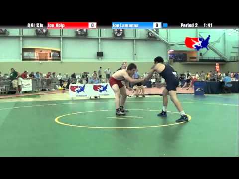 University Nat`ls FS  84 KG / 185 lbs: Jon Volp vs. Joe Lamanna