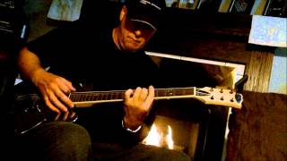 Fireside Blues - Clean Sound, Aluminium/Chrome Guitar