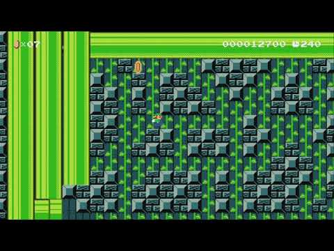 Luigi's Lost Labyrinth Escape$$$ by Andrew2121 - SUPER MARIO MAKER - NO COMMENTARY 1bh