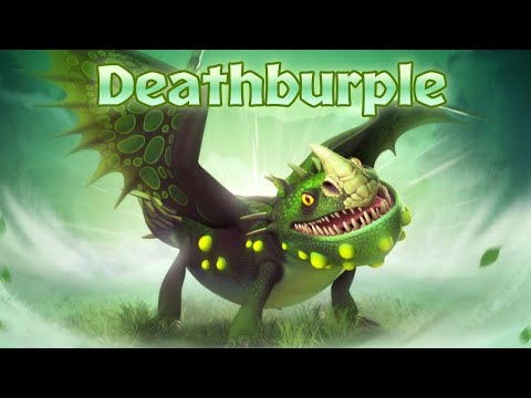 Deathburple — The New Hybrid Dragon | Dragons: Titan Uprising