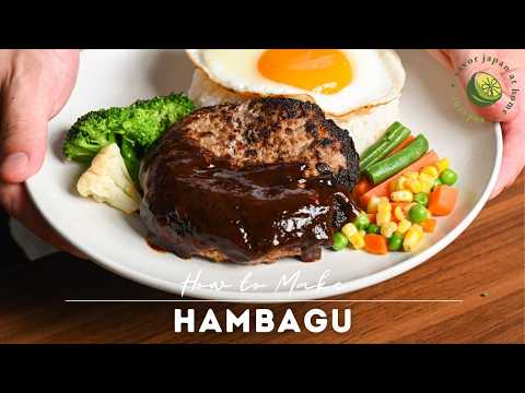 How to Make Juicy Japanese Hamburger Steak (Hambagu)