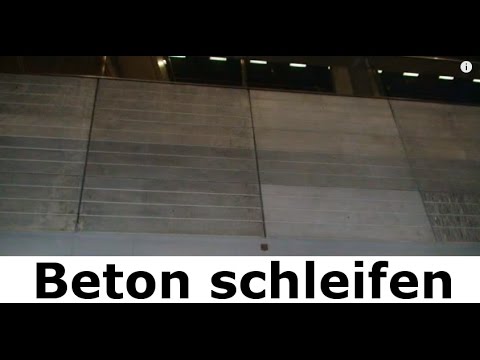 ✅✅ Beton reinigen - Vakuum strahlen  und schleifen - Naturstein Tipps vom Stein-Doktor