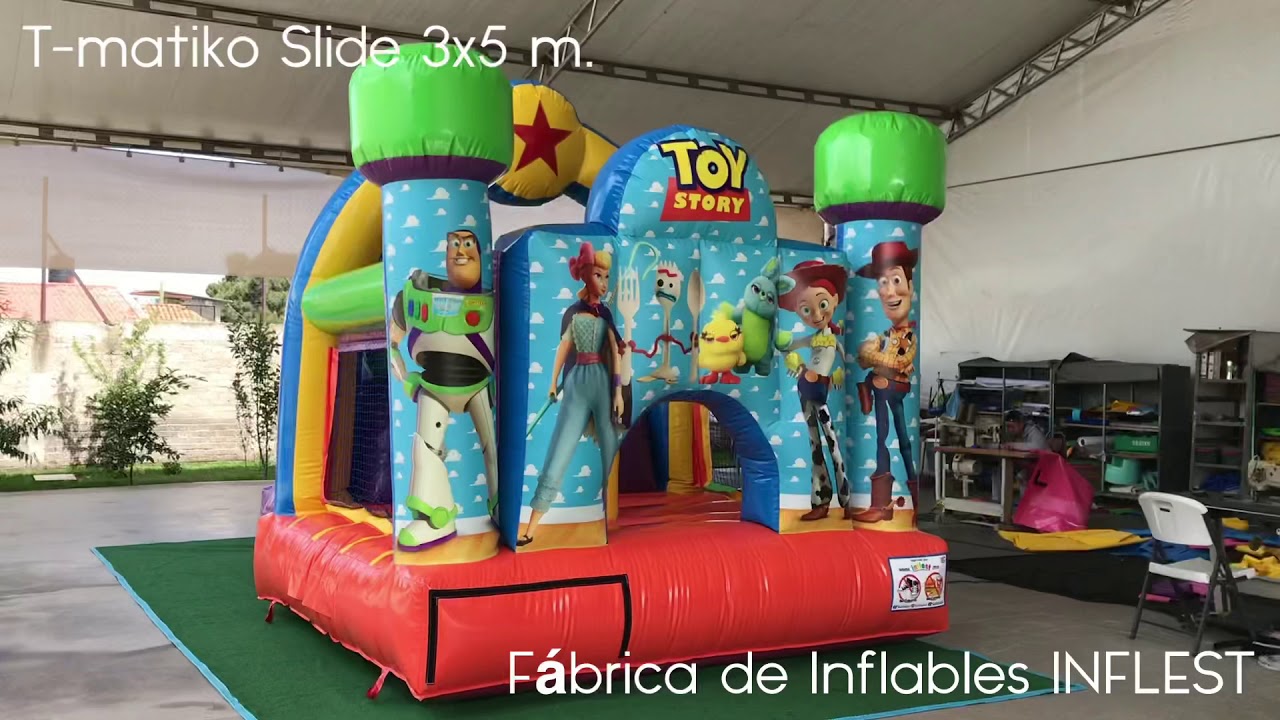 Juego inflable INFLEST T-Matiko Slide 3x5 m.