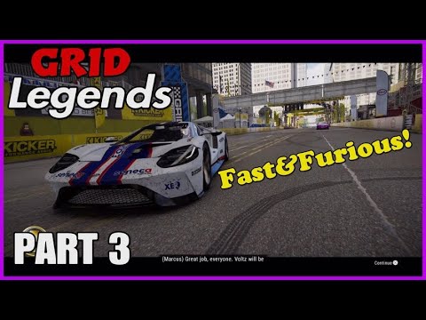 GRID LEGENDS Part 3 Story Mode | FAST & FURIOUS! | PS5 Gameplay | T300RS