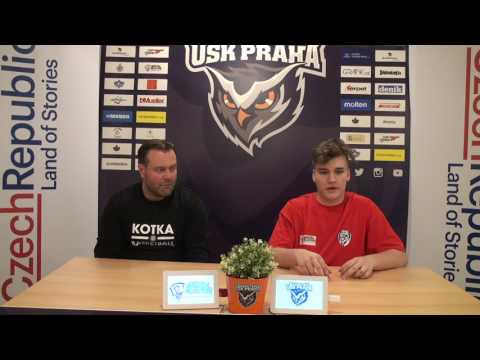 EYBL press conference: BC Megyeri Tigers - KTP Kotka