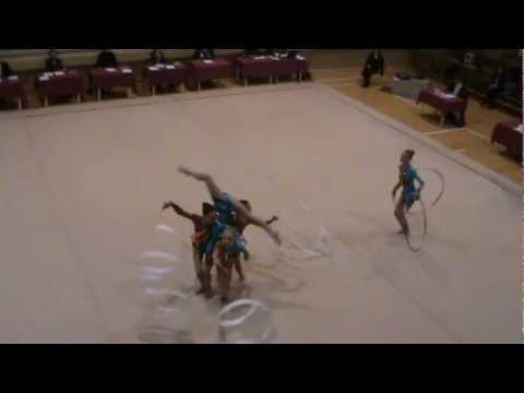 "Viesulas" 3 ribbons, 2 hoops 2012.01.20