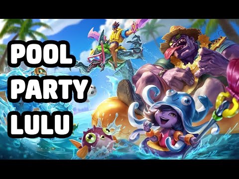 Pool Party Lulu Skin Spotlight - LEAGUE OF LEGENDS