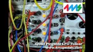 Video thumbnail for 4ms Quad Pingable LFO (QPLFO) teaser preview by 4ms Company