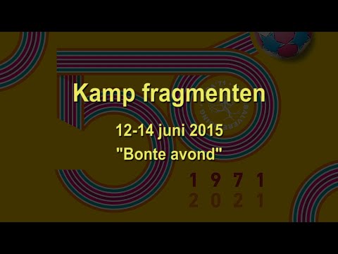 Kamp 2015   Bonte avond