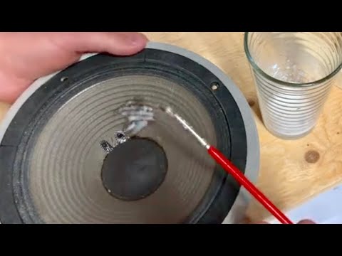 Repairing a Speaker Cone