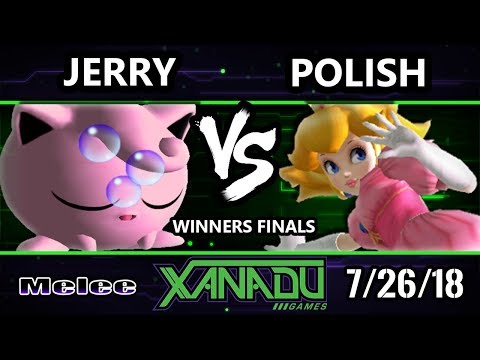 S@X 260 SSBM - Jerry (Jigglypuff) Vs. Polish (Peach) - Smash Melee Winners Finals