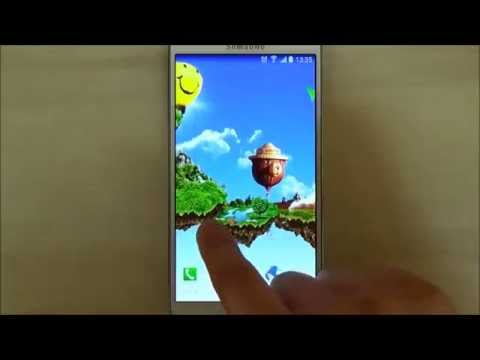 Flying Islands Live Wallpaper Video