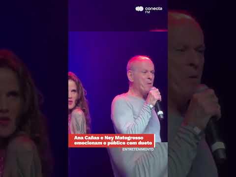 Ana Cañas e Ney Matogrosso cantando Como Nossos Pais