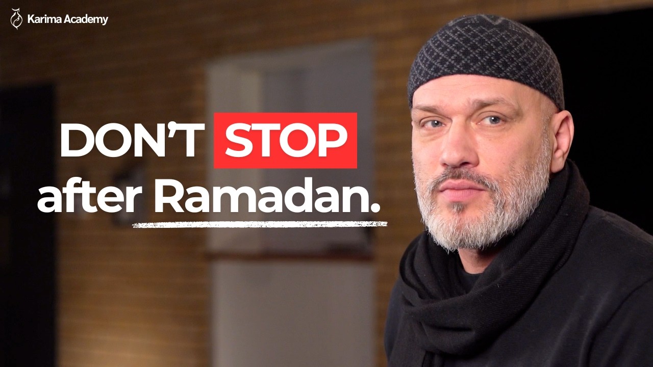 Is This Just Another Ramadan High? | Shaykh Sulayman Van Ael