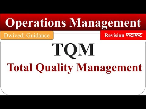 TQM, Total Quality Management, tqm in hindi, Operations Management, tqm meaning, mba, bba, bcom