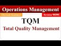 TQM Total Quality Management Tqm In Hindi Operations Management Tqm Meaning Mba Bba Bcom