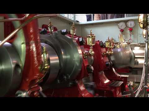 Im Maschinenraum des Dampfschiffs Lötschberg