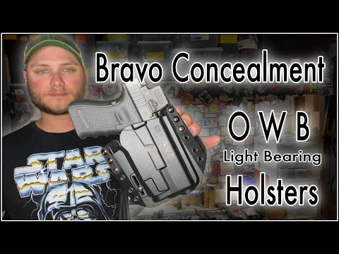 Bravo Concealment Adaptive OWB (Outside the Waistband) Holster | Light Bearing