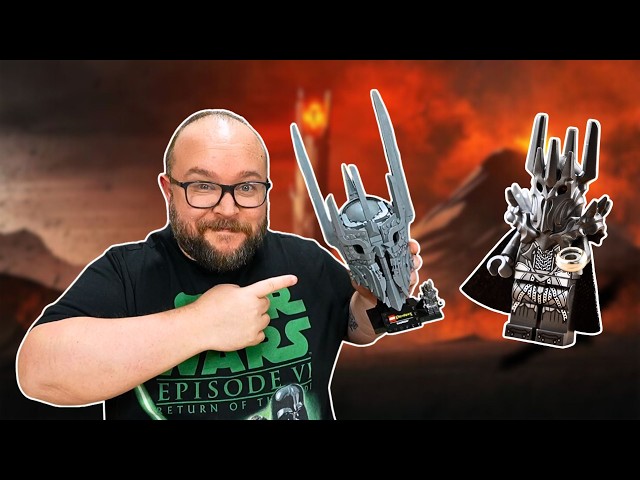 Vídeo relacionado con LEGO Icons El Señor de los Anillos: Casco de Sauron - Kit de Maquetas para Adultos - Minifigura Coleccionable y Anillo Único - Regalo para Hombres y Mujeres Fans de la Saga de Películas - 11373