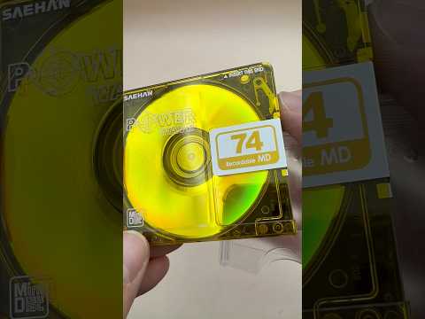 SAEHAN power way gold Md 74 mins Minidisc
