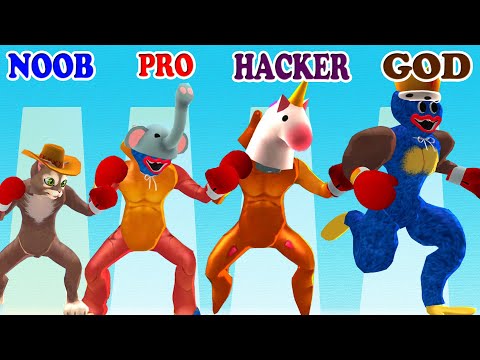 NOOB vs PRO vs HACKER vs GOD in Monster Egg Gameplay - Who are you?