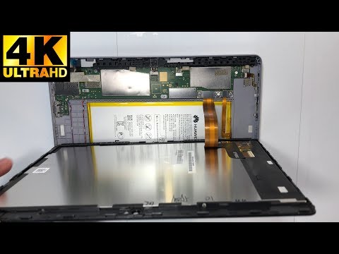 Huawei MediaPad T3 - Disassembly, Replacement Charging Port / Разборка, Замена Порт Зарядки