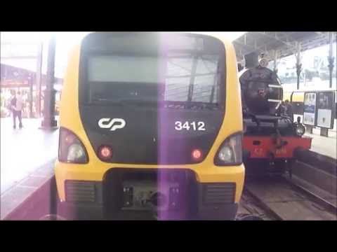 0911 🇵🇹 Porto (São Bento) 🚆 CP 0180 loco 0186 + 5 car ● not in service