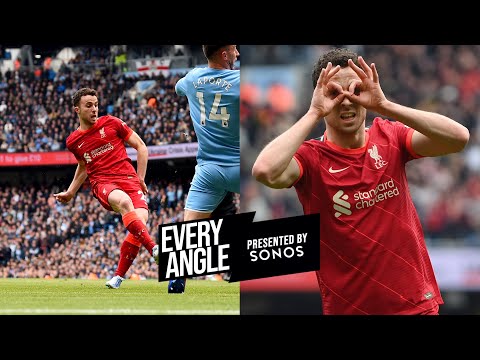 EVERY ANGLE OF JOTA'S EQUALISER | Diogo finishes a team move at Man City
