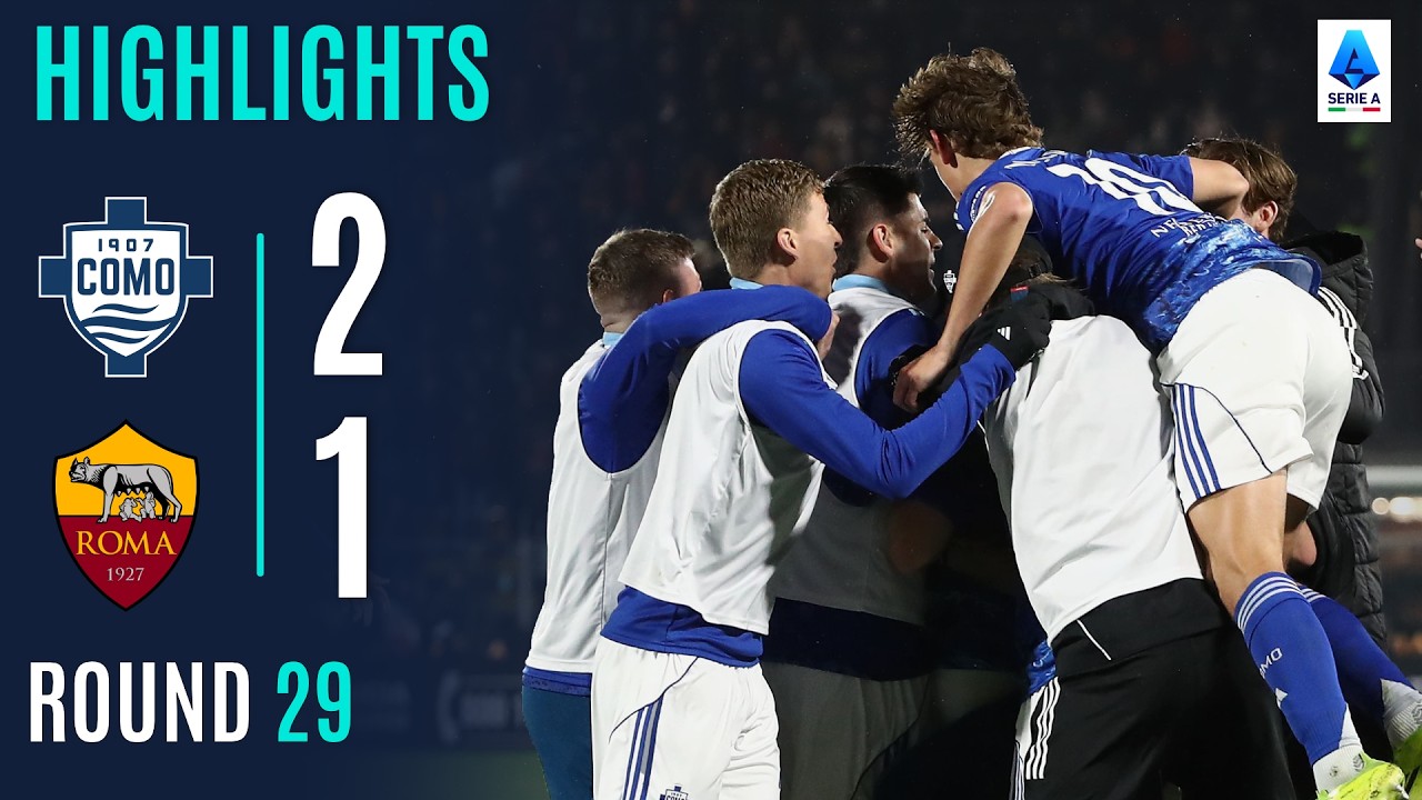 Como vs Roma Highlights