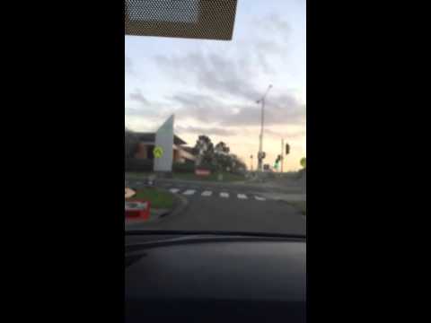 Nancy's driving lesson