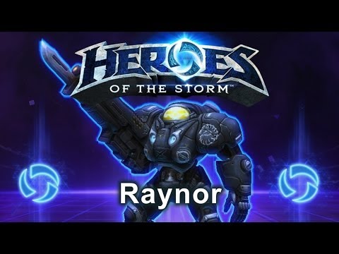 Heroes of the Storm - Raynor (Gameplay)